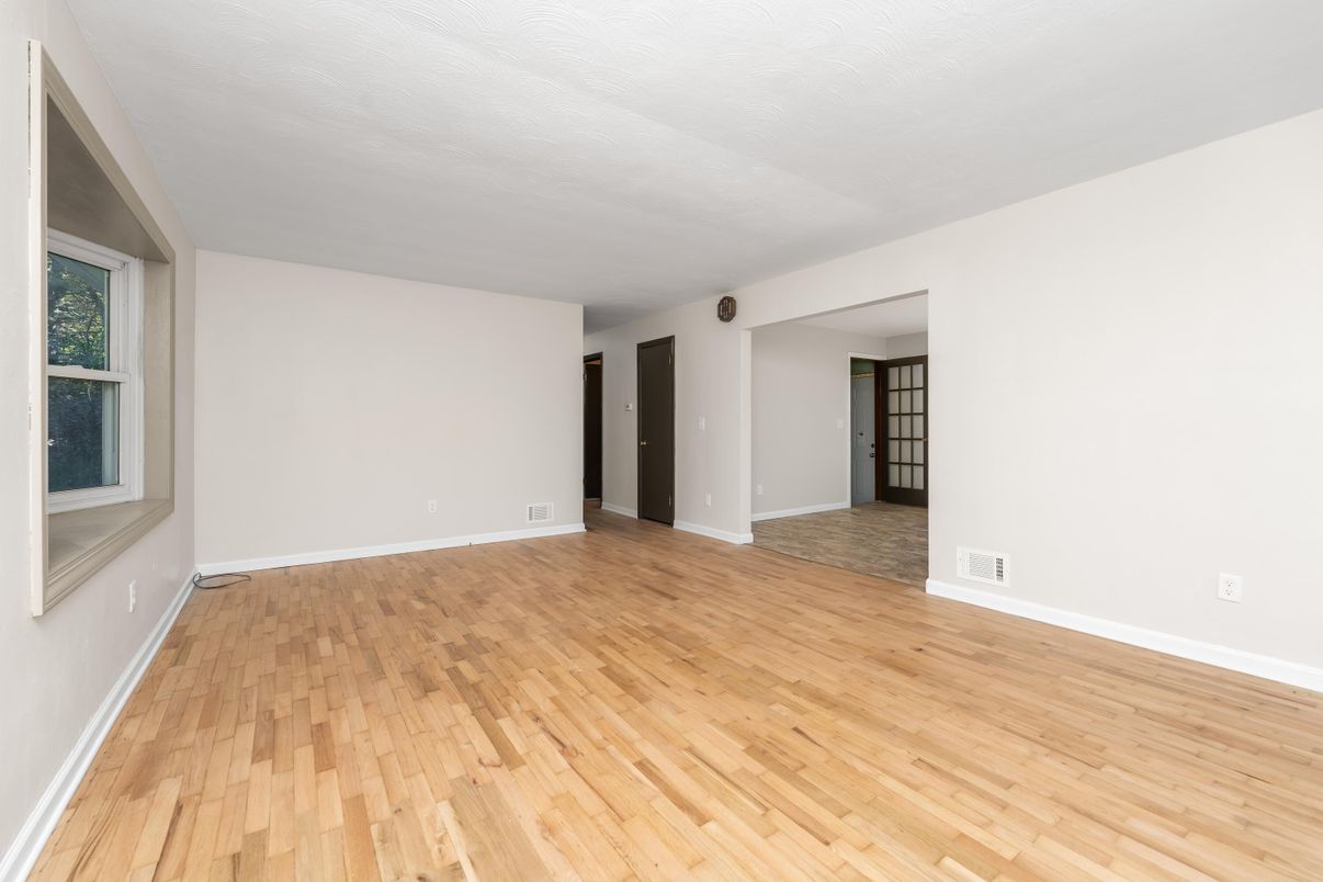 Empty room, Interior, Wood Texture Flooring
