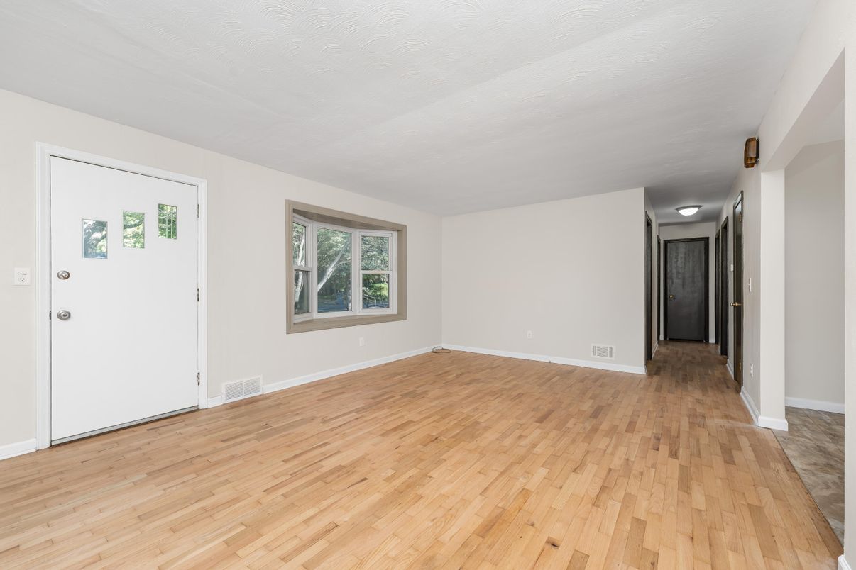 Empty room, Interior, Wood Texture Flooring