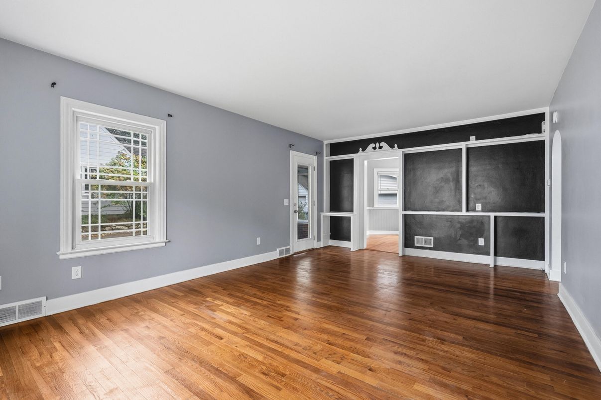 Empty room, Interior, Wood Texture Flooring