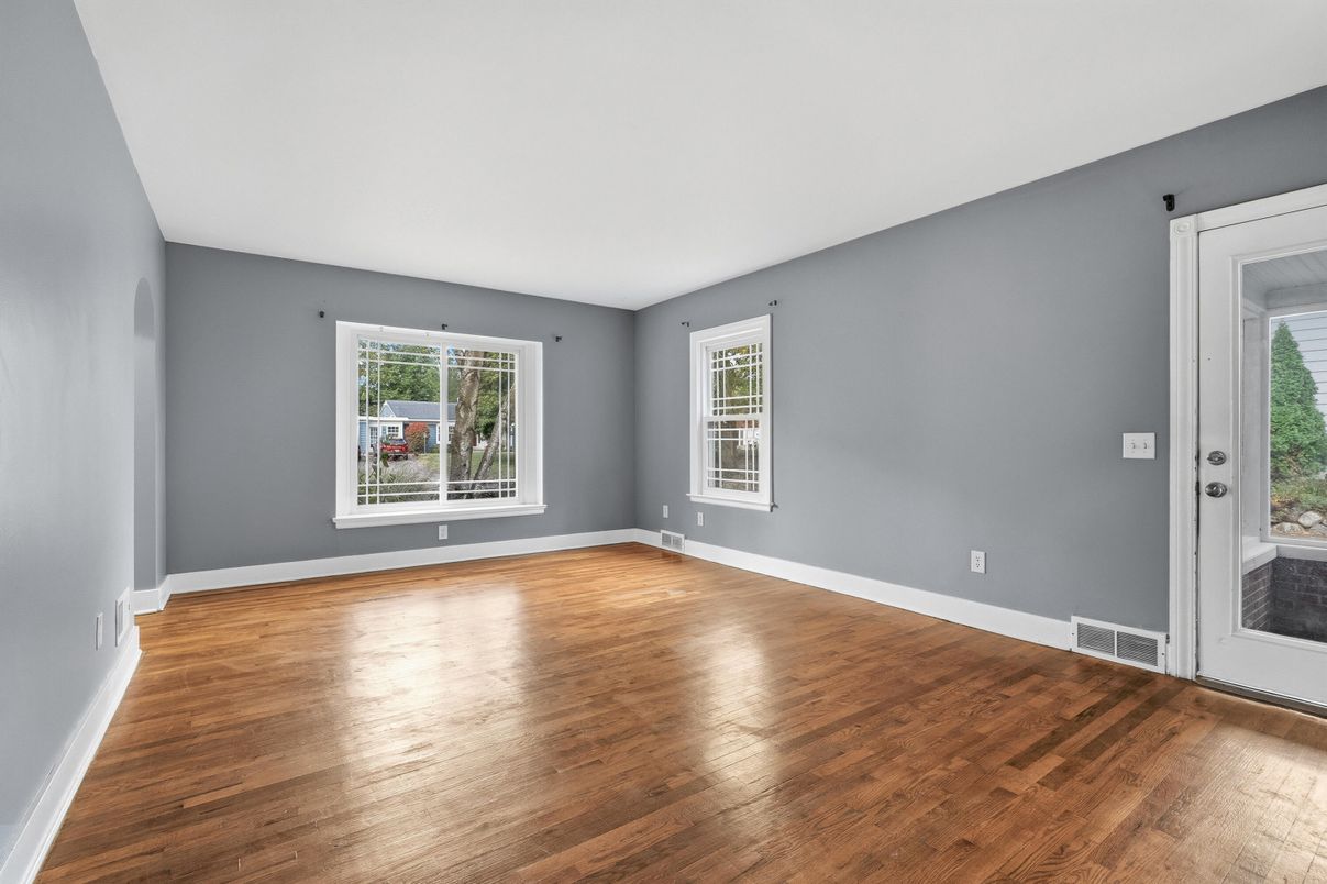Empty room, Interior, Wood Texture Flooring
