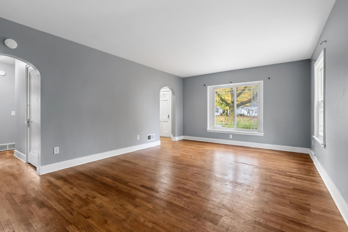 Empty room, Interior, Wood Texture Flooring