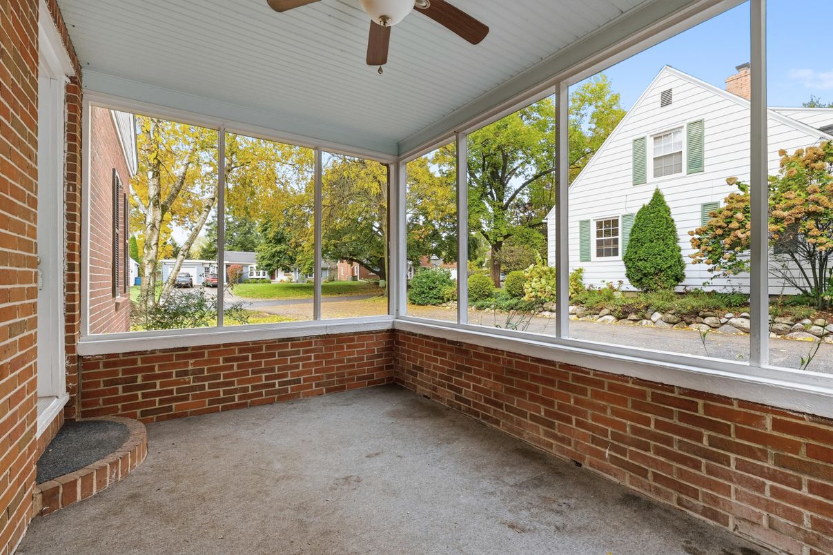Interior, Stone Walls, Sun Room