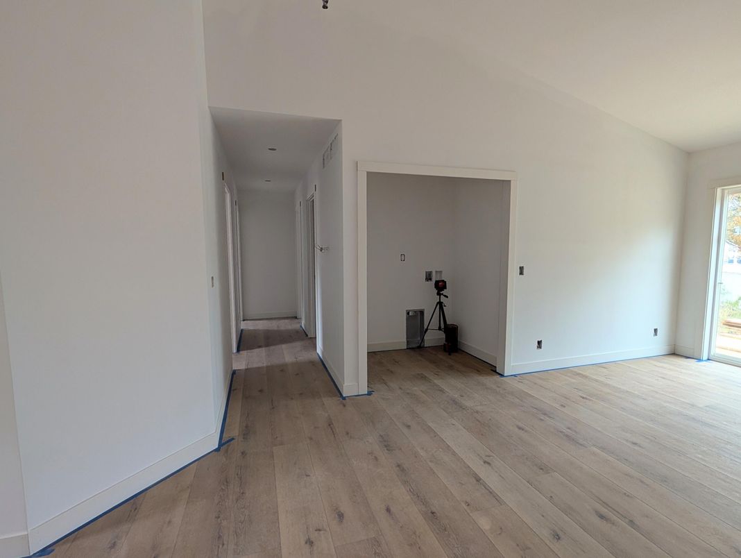 Empty room, Interior, Wood Texture Flooring