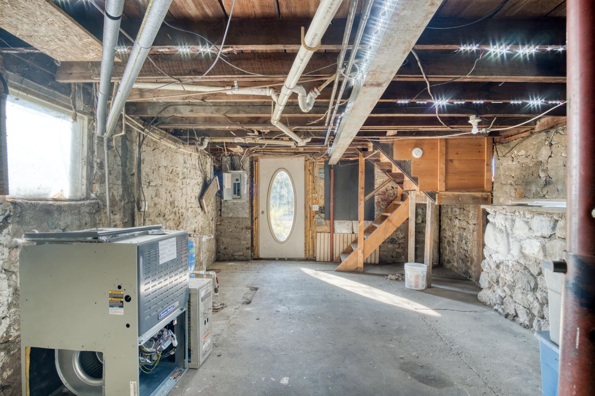 Interior, Stone Walls