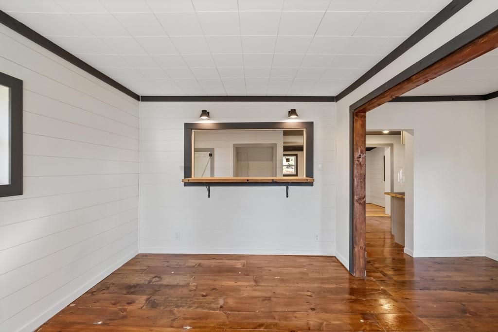 Empty room, Interior, Wood Texture Flooring