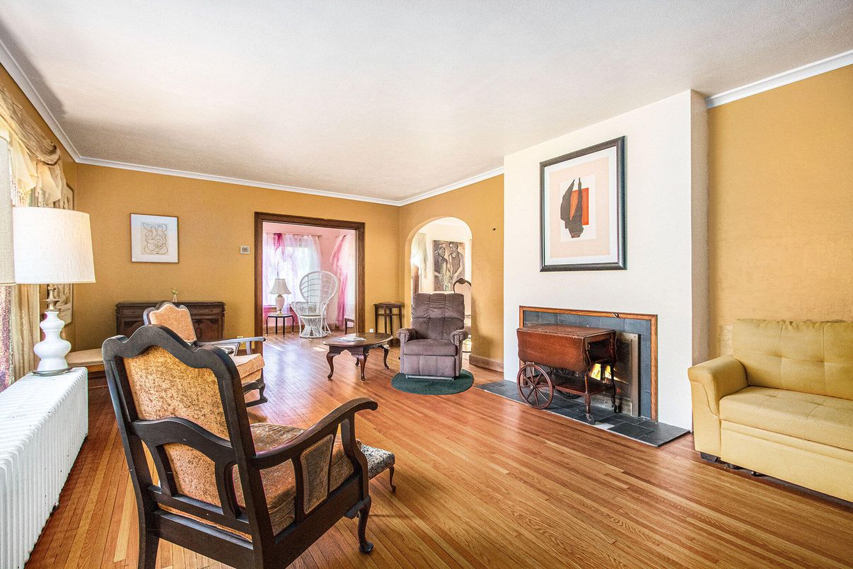 Fireplace, Interior, Living room, Wood Texture Flooring