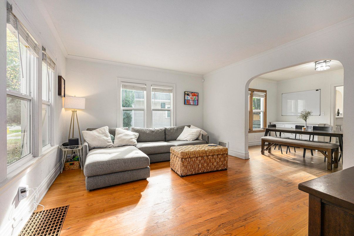 Dining room, Interior, Living room, Wood Texture Flooring