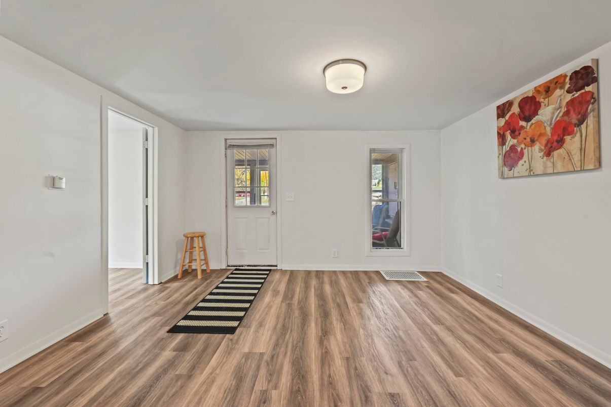Empty room, Interior, Wood Texture Flooring