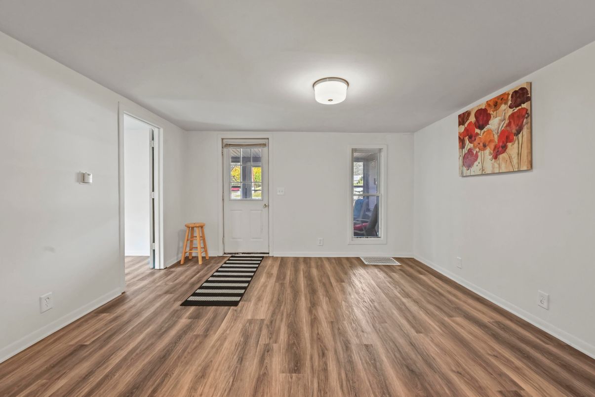 Empty room, Interior, Wood Texture Flooring
