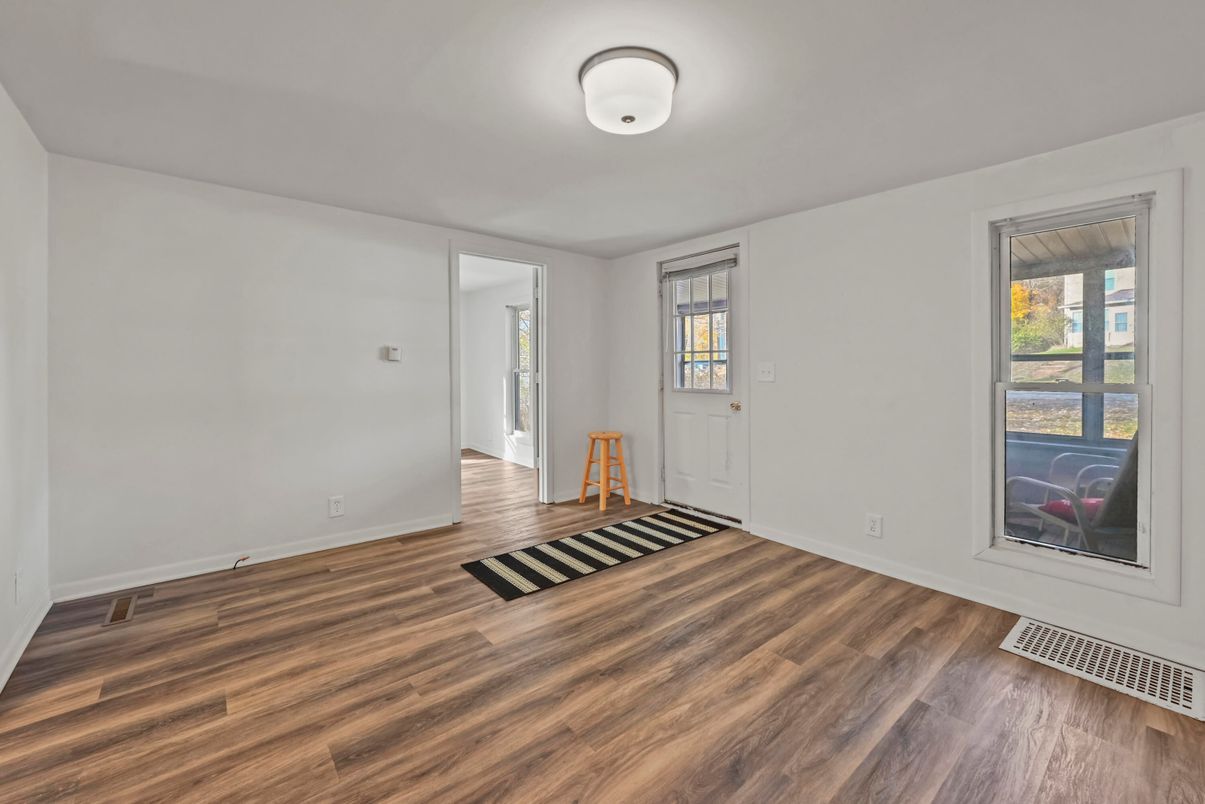 Empty room, Interior, Wood Texture Flooring