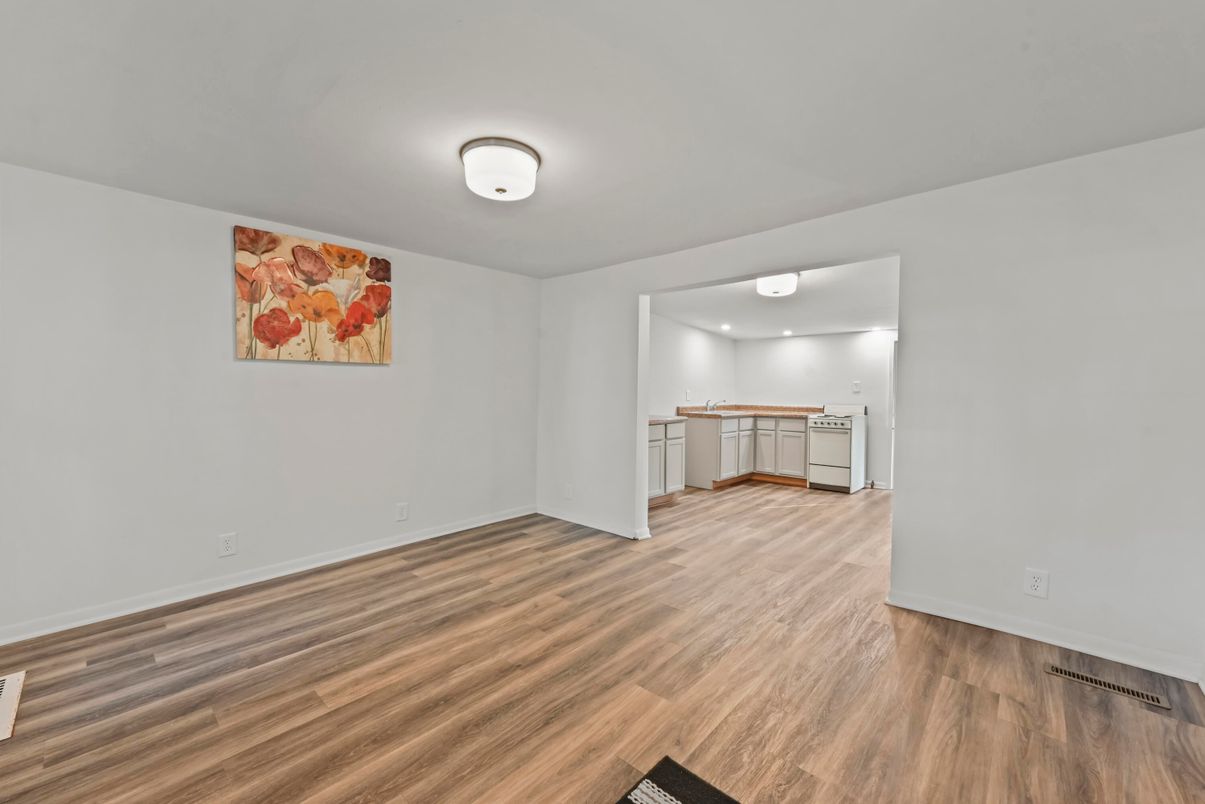 Empty room, Interior, Wood Texture Flooring