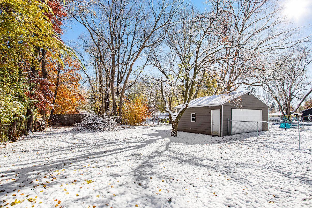 Backyard, Detached Garage, Exterior