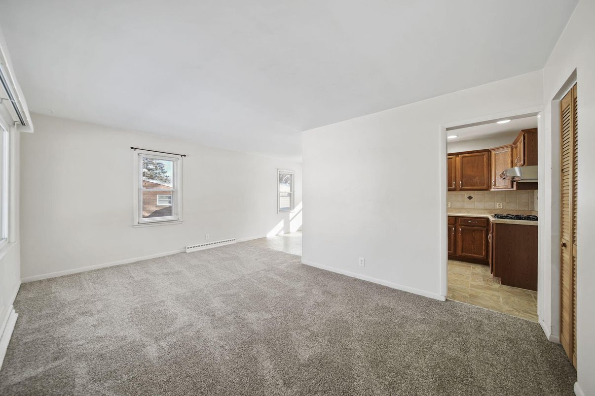 Empty room, Interior, Kitchen