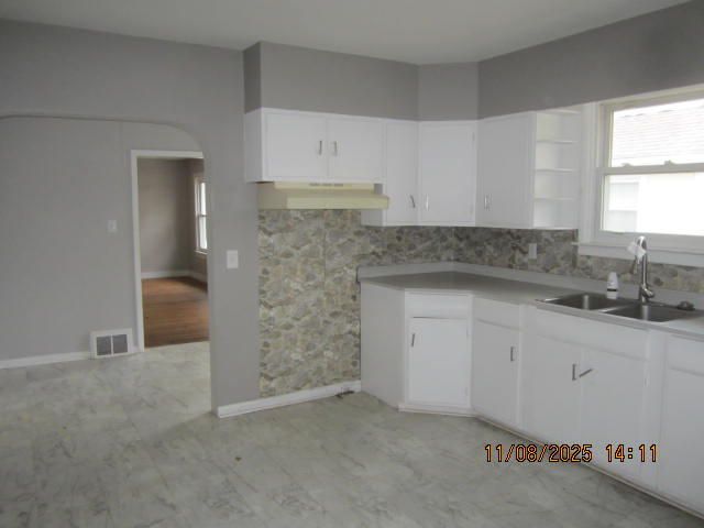 Interior, Kitchen, Marble, Wood Texture Flooring