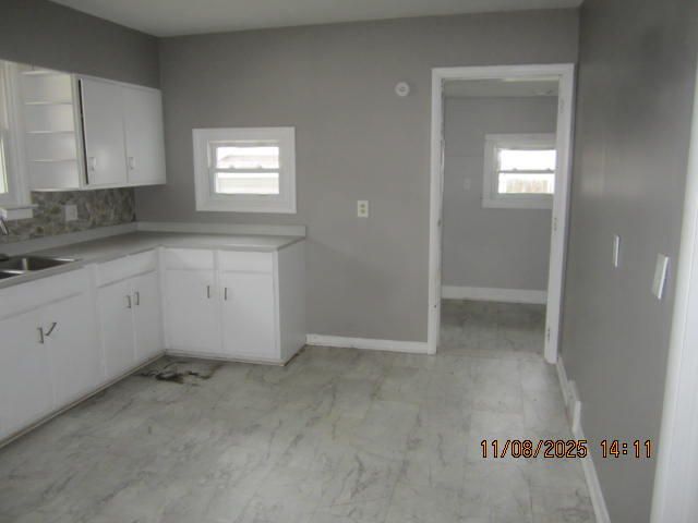 Empty room, Interior, Kitchen, Marble