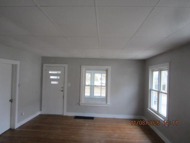 Empty room, Interior, Wood Texture Flooring