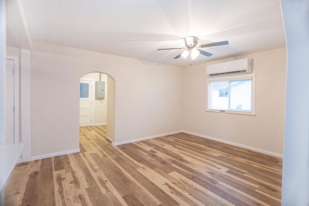 Empty room, Interior, Wood Texture Flooring