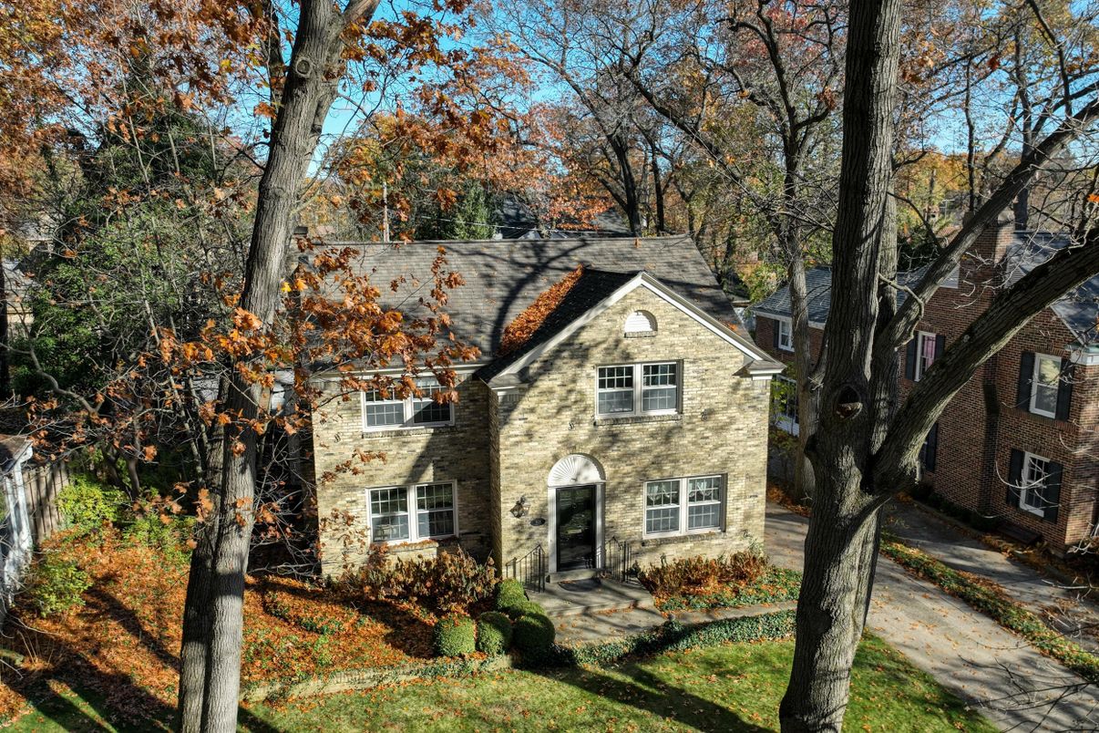 Exterior, Facade, Brick Facade, French Provincial