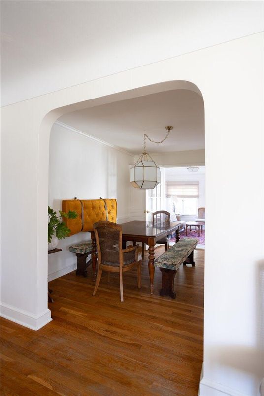 Dining room, Interior, Wood Texture Flooring
