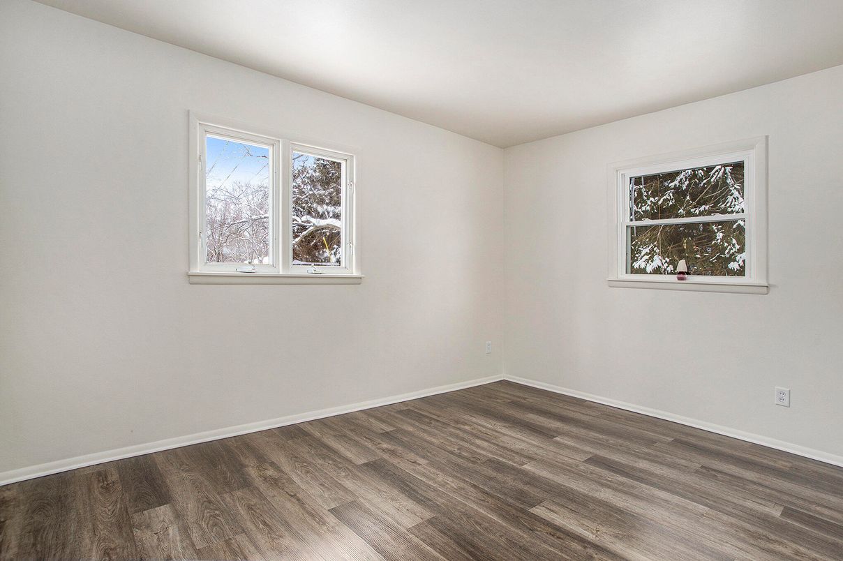 Empty room, Interior, Wood Texture Flooring