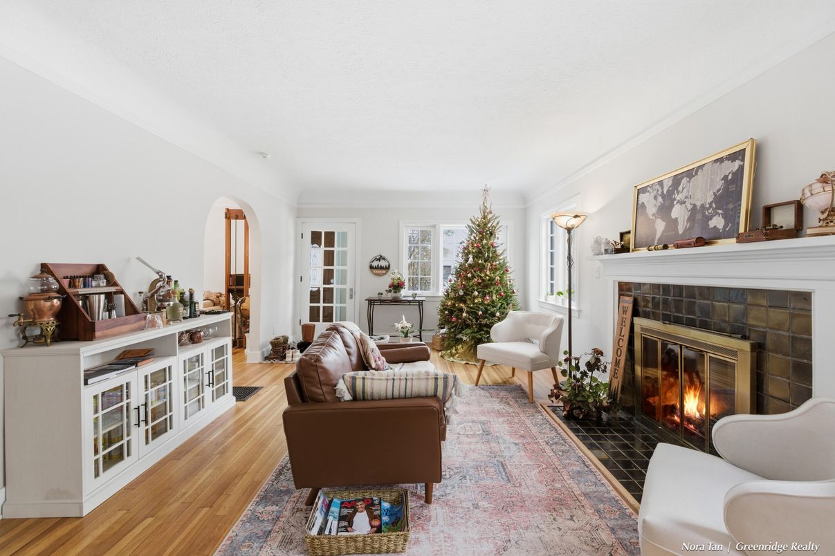 Fireplace, Interior, Living room, Wood Texture Flooring