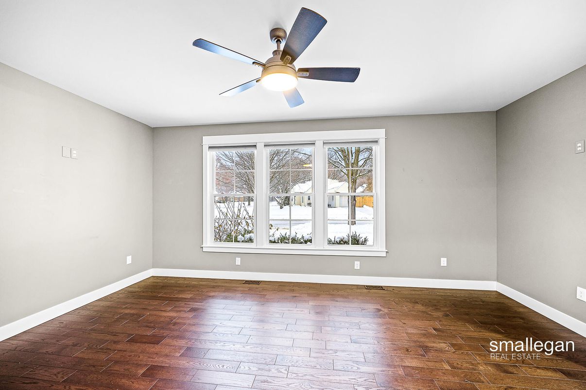 Empty room, Interior, Wood Texture Flooring