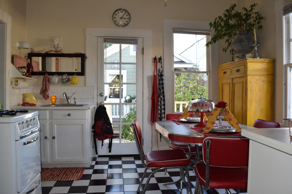 Dining room, Interior, Kitchen