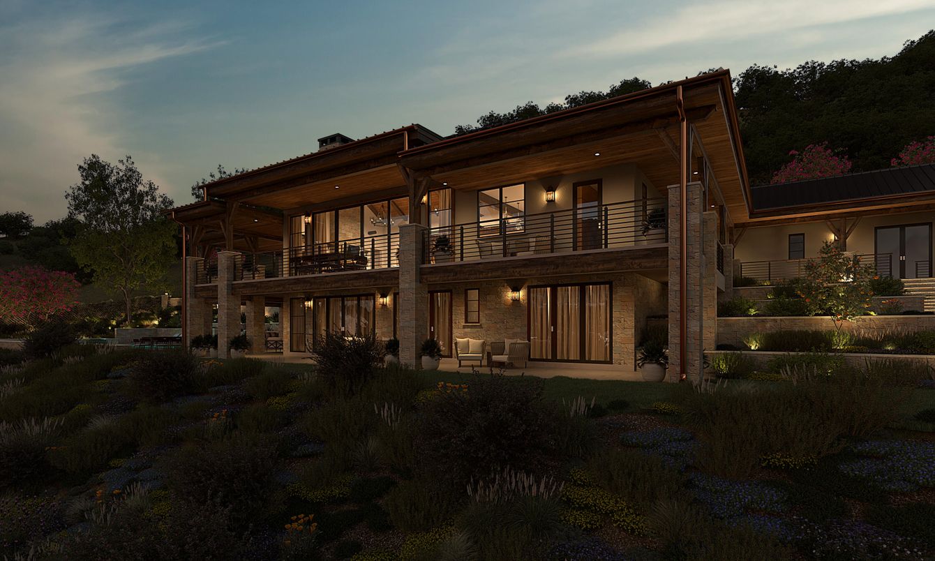Backyard, Exterior, Facade, Modern