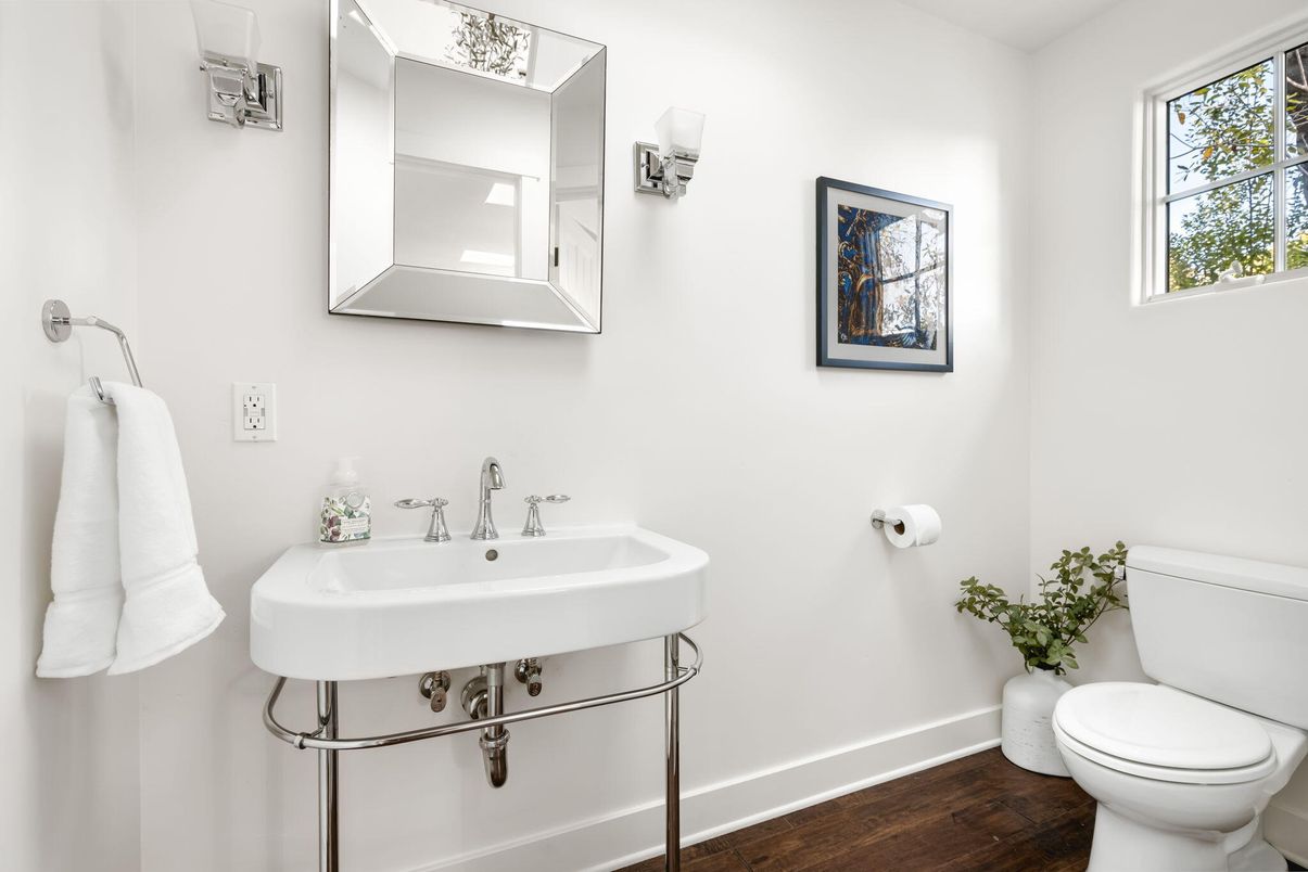 Bathroom, Interior, Wood Texture Flooring