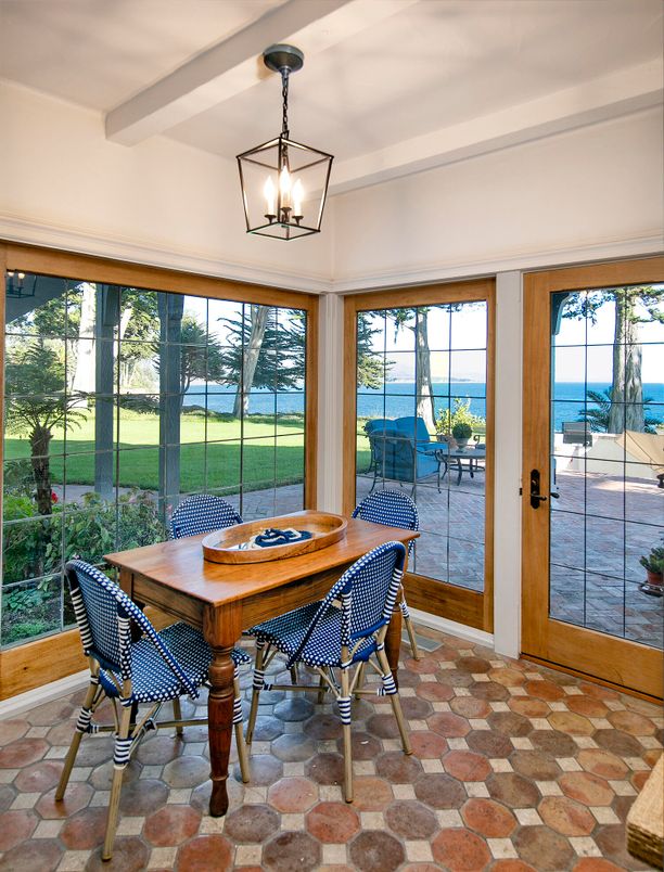 Dining room, Interior, Sun Room, Water
