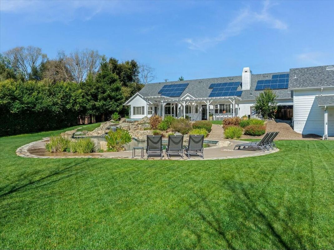 Backyard, Exterior, Solar Panels