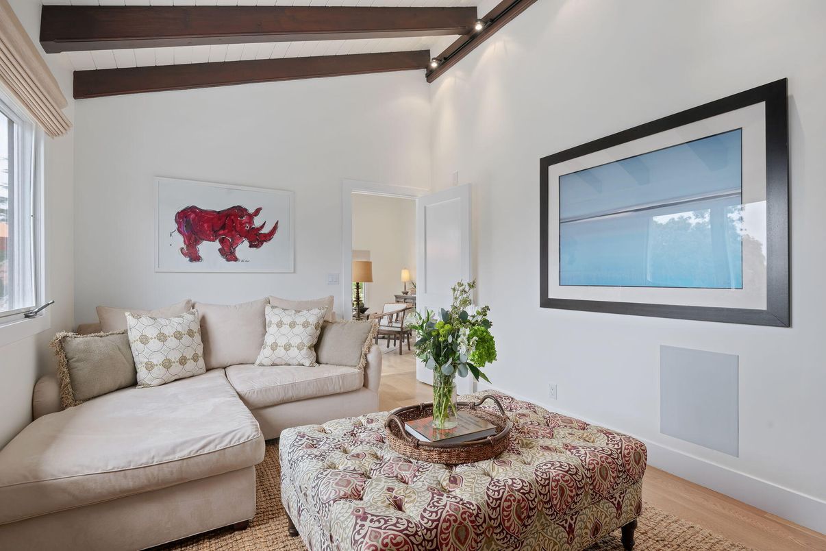 Interior, Living room, Wooden Beams, Wood Texture Flooring