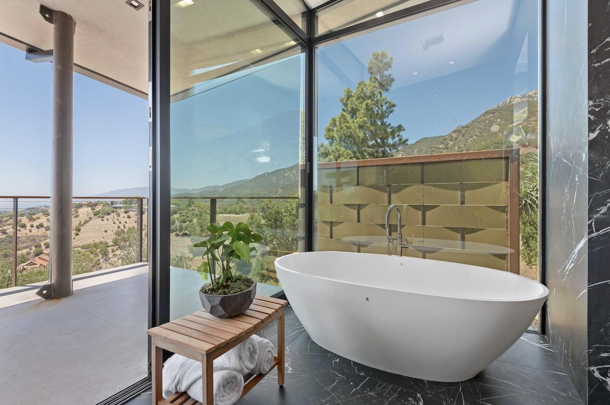 Bathroom, Free Standing Baths, Interior, Marble
