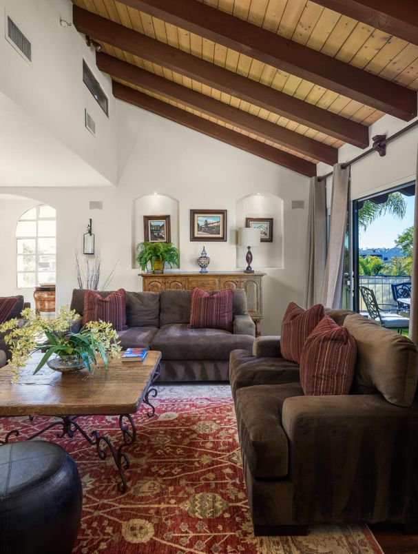 Interior, Living room, Wooden Beams, Wooden Ceilings