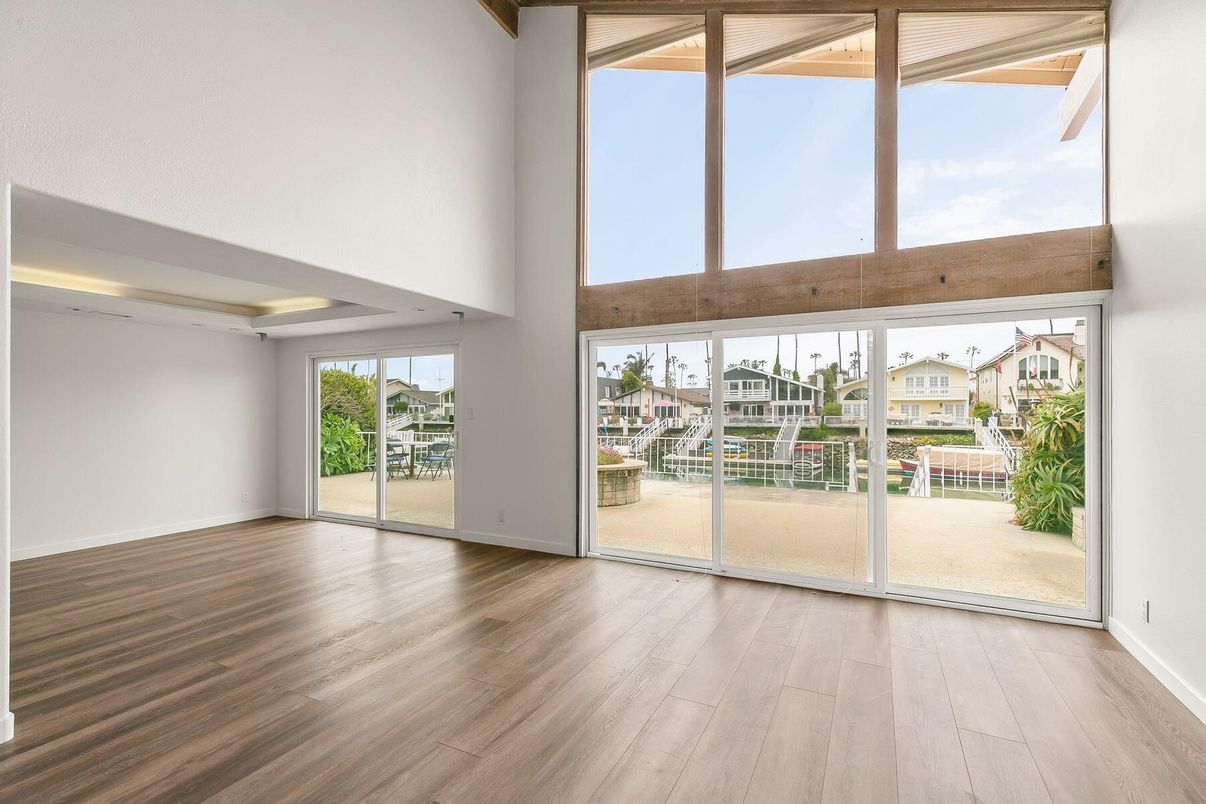 Empty room, Interior, Wood Texture Flooring