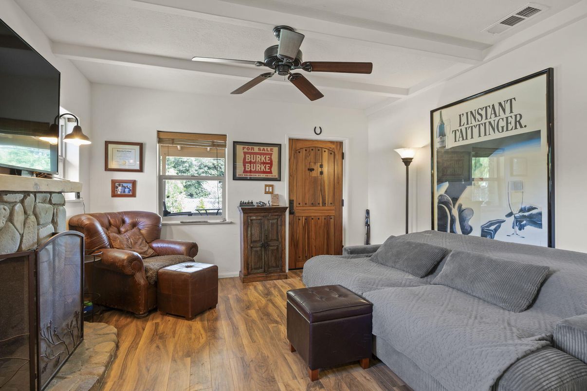 Fireplace, Interior, Living room, Wood Texture Flooring