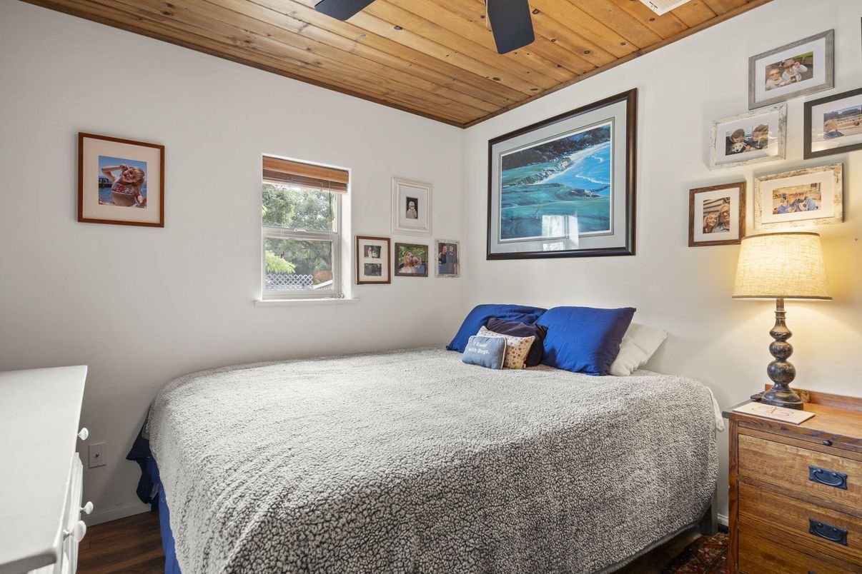 Bedroom, Interior, Wooden Ceilings, Wood Texture Flooring