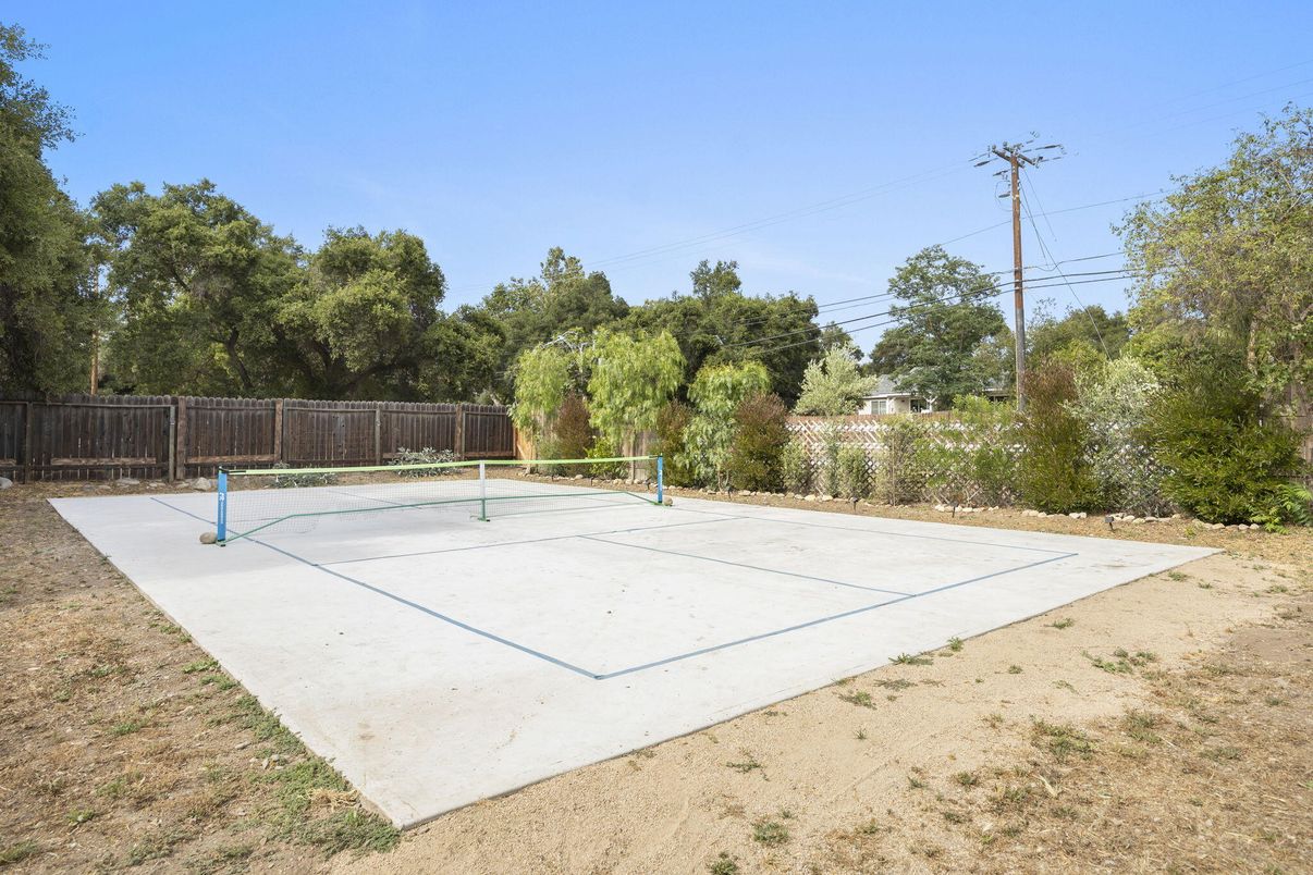 Backyard, Exterior, Tennis Courts