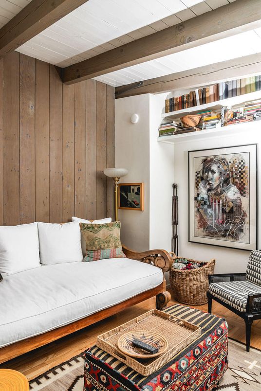 Interior, Wooden Beams, Wooden Walls