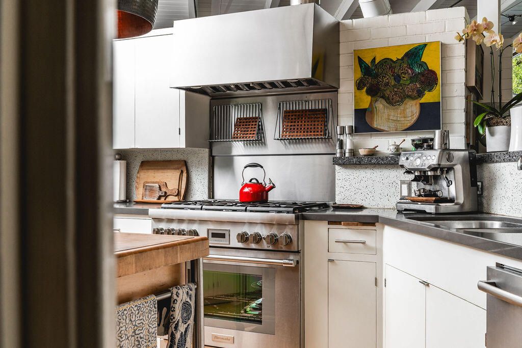 Interior, Kitchen, Stainless Steel Appliances