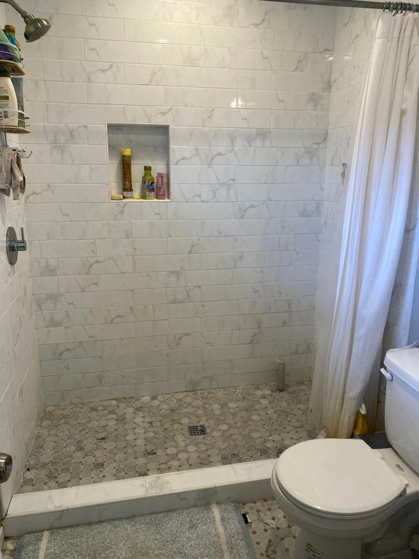 Bathroom, Interior, Marble Walls