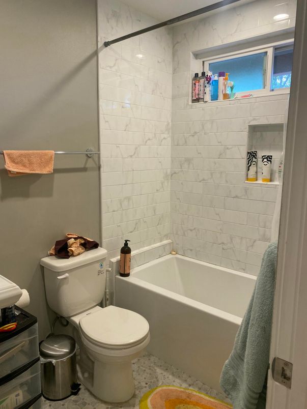 Bathroom, Interior, Marble Walls