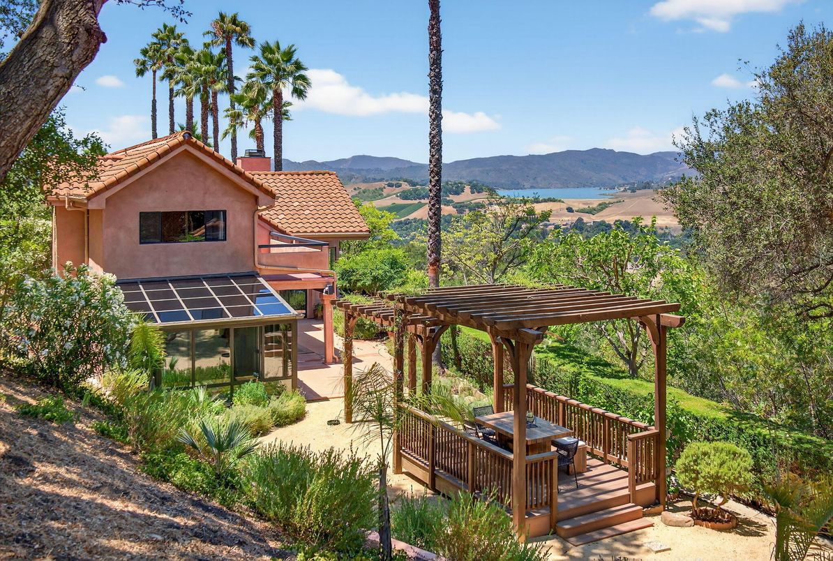 Exterior, Hot Tub, Solar Panels