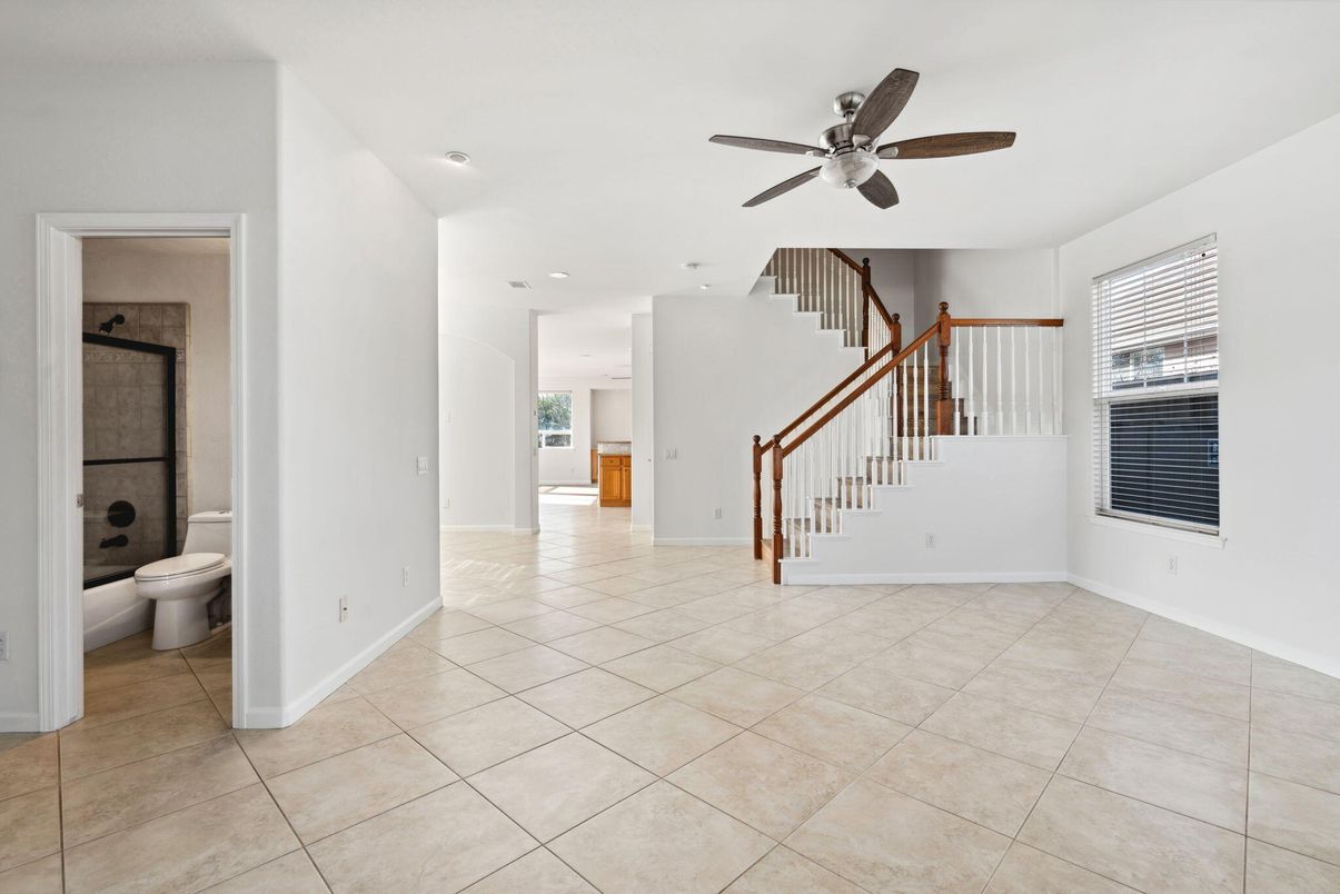 Bathroom, Interior, Recessed Lighting
