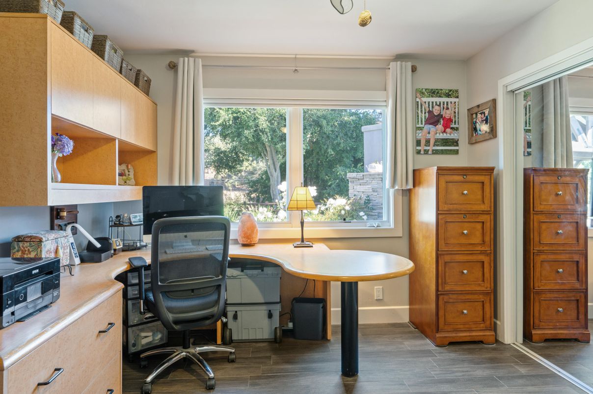 Home Office, Interior, Wood Texture Flooring