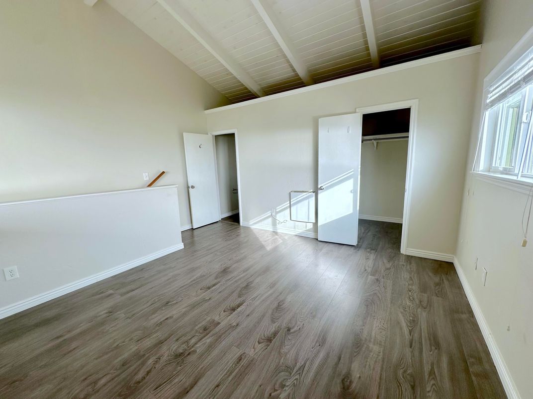 Empty room, Interior, Wood Texture Flooring