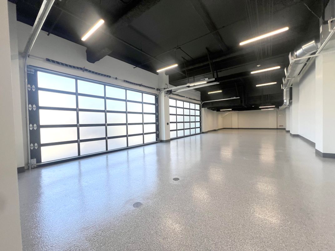 Garage, Interior, Recessed Lighting