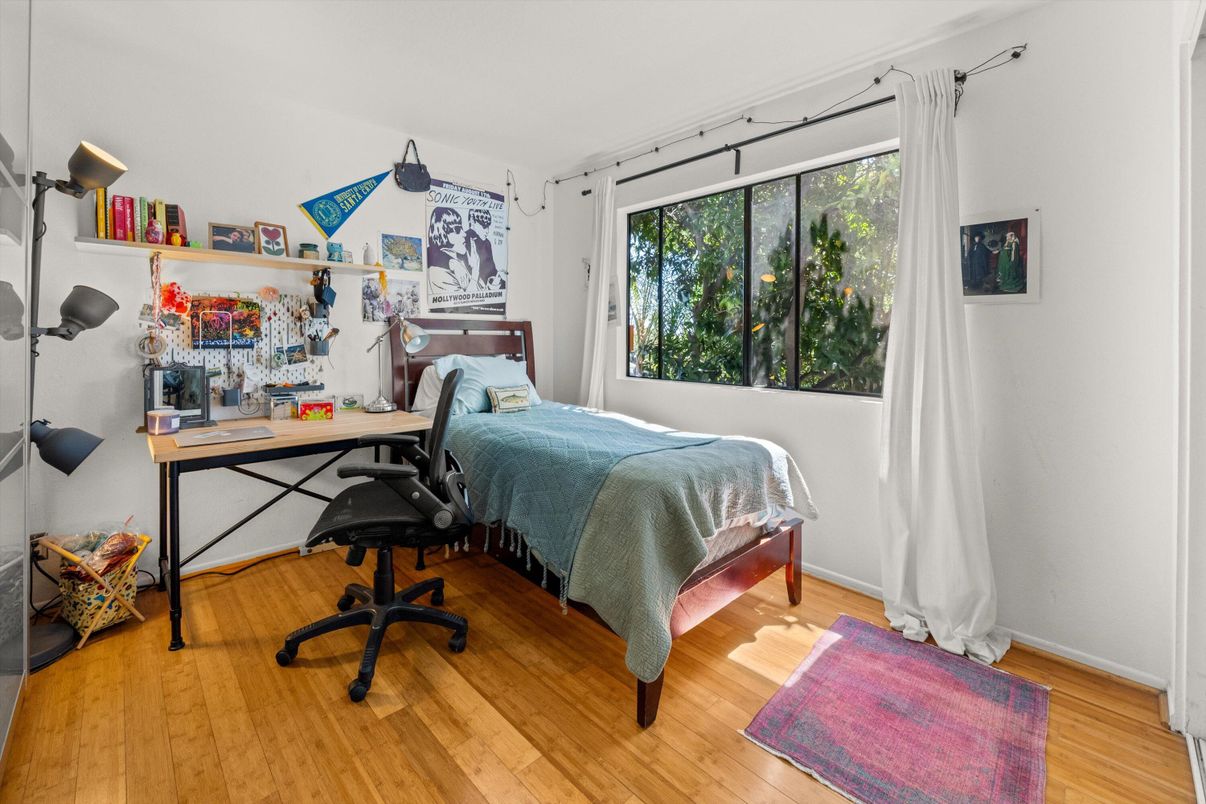 Bedroom, Home Office, Interior, Wood Texture Flooring