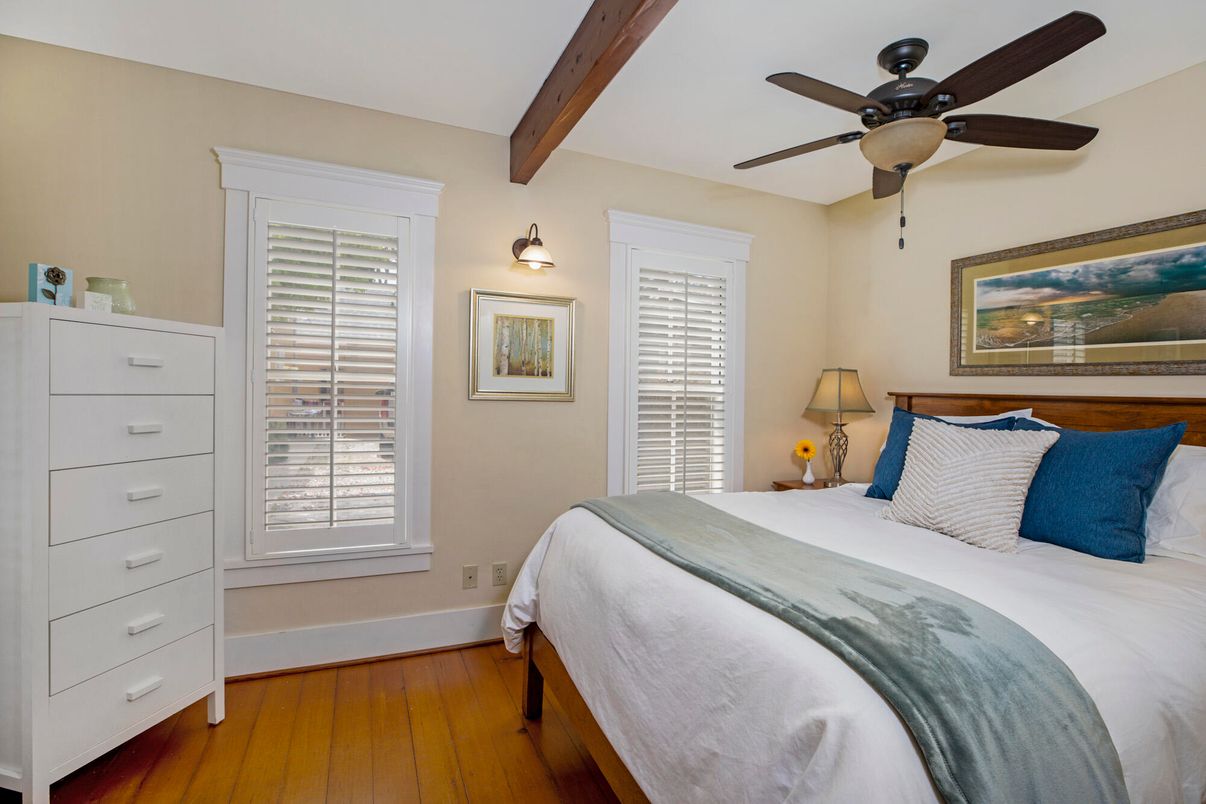 Bedroom, Interior, Wooden Beams, Wood Texture Flooring