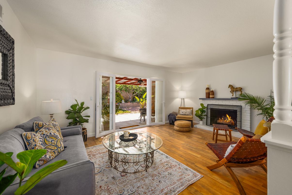 Fireplace, Interior, Living room, Wood Texture Flooring
